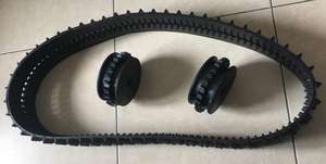 Piste en caoutchouc pour vtt et vélo de neige, jouet pour véhicules, modèle à vendre - Product Image 3