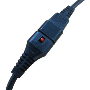 Orient VDE Computer PDU USA Eu-Stecker IEC C13 bis C14 ,C19 bis C20 Netz kabel mit Verriegelung
