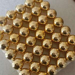 Huanlin מותאם אישית N35-N52 כיתה 1 מ "מ סובלנות קבועה neodymum מרוכבים טבעת אבני מגנט כדורי ריתוך שירות - Product Image 4