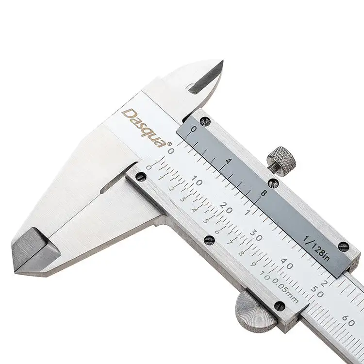 Dasca haute qualité 0-150mm 0-200mm 0-300mm pied à coulisse analogique pied à coulisse manuel outil de mesure Messschieber