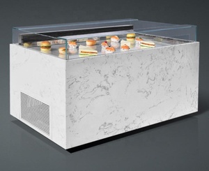 Exhibidor Refrigerado Abierto para Sándwiches y Postres, Refrigerador de Autoservicio para Panadería, Exhibidor de Pasteles - Product Image 3