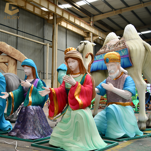 Linternas temáticas <span class=keywords><strong>de</strong></span> historias al aire libre personalizadas <span class=keywords><strong>de</strong></span> la decoración <span class=keywords><strong>de</strong></span> Jesús para eventos <span class=keywords><strong>de</strong></span> la semana, 2, 3, 1, 2 - Product Image 3