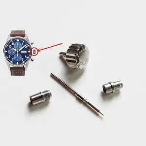 Watch Crown Adjustment Time All Steel Button Accessories For IW-C Pilot Series Big Pilot
