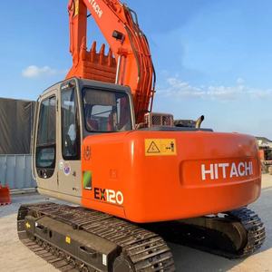 Disponible dès maintenant, nouvelle arrivée, excavatrice Hitachi EX120 d'occasion de 10 tonnes avec moteur, boîte de vitesses, PLC et roulements - Vente directe pour le commerce extérieur - Product Image 4