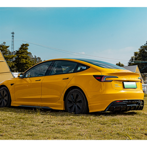 สำหรับ <span class=keywords><strong>Tesla</strong></span> <span class=keywords><strong>Model</strong></span> 3 รุ่น<span class=keywords><strong>ล่าสุด</strong></span>ปี 2023 ชุดแต่งรอบคันสไตล์ Dark Arrow ประกอบด้วยลิ้นกันชนหน้า, ลิ้นกันชนหลัง และสเกิร์ตข้าง - Product Image 6