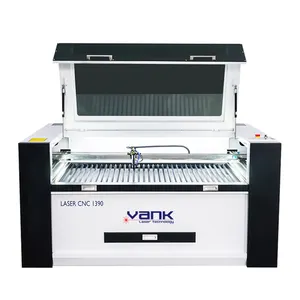 Máquina de corte a laser CNC CO2 para madeira e couro acrílico 10mm 15mm 20mm 1390