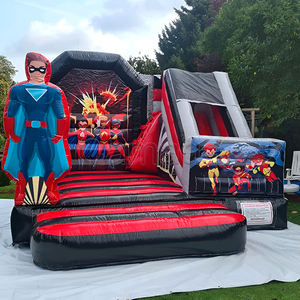 Hero Hupfburg 派对租赁商用级充气城堡和滑梯户外充气玩具 - Product Image 3