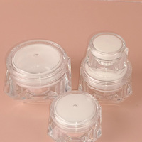 Pots en plastique crème faciale cosmétique personnalisée en Offre Spéciale avec bouchon à vis
