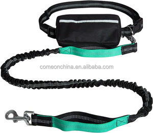 Correa de nailon manos libres para perros con cinturón ajustable para mascotas, entrenamiento para correr, trotar, Bungee, correa reflectante ajustable para perros - Product Image 3
