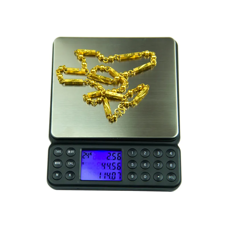200g/0,01g;2000g/0,1g Balanzas digitales de joyería Precio de medición Computadora Balanza de cocina doméstica con calculadora de precios