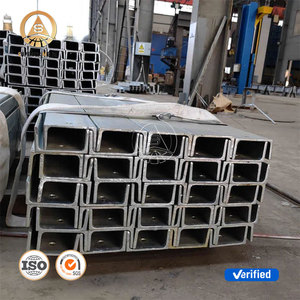 Q235B Q345B Grado Galvanizado Canal <span class=keywords><strong>C</strong></span> Canales de acero en forma de U Perfil de acero Gi Canales de acero en forma de U - Product Image 4