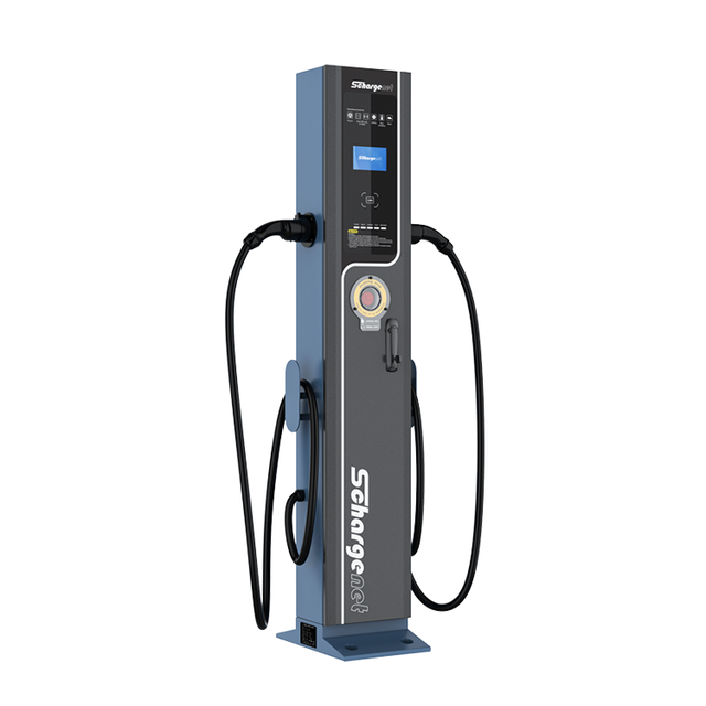 Commercial Electric Car Charging 4.5 Inch Touch Screen Electric Car Charger With Wi-Fi APP Control