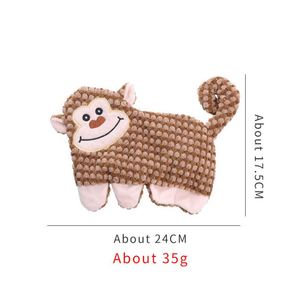 High Quality Polyester Fiber Interactive Chew Toy for Dogs Cats-Novelty <b>Teddy</b> <b>Bear</b> Design Boredom Buster Molar Cleaning Features - Product Image 4