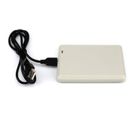 Lector RFID UHF Hecere 860-960MHz ISO 18000-6C con Distancia de Lectura de 45cm, Emulación de Teclado USB y Software Gratuito para Escritorio