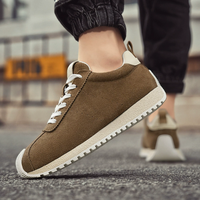 Chaussures de sport élégantes et classiques pour hommes, style italien, en maille de haute qualité, à lacets, légères, pour la marche, la course et le tennis