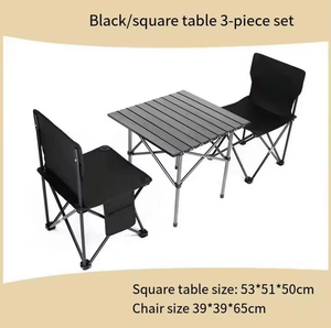 Chaise pliante portable et <span class=keywords><strong>table</strong></span> pour camping Beach Park et prix avantageux pour les repas en plein air - Product Image 3