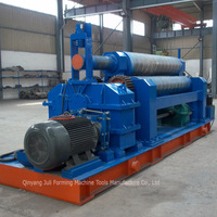 Machine à cintrer les tôles à trois rouleaux sur mesure pour usine, Cintreuse de tôles à 3 rouleaux, Rouleuse de tôles