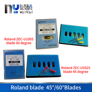 Cuchilla de Corte Roland ZEC-U1005 de Carburo Cementado para Roland XC-<span class=keywords><strong>540</strong></span> SP-300V VP-<span class=keywords><strong>540</strong></span> VS-640 BN-20 LEJ-640 <span class=keywords><strong>45</strong></span>/60 Grados - Product Image 2
