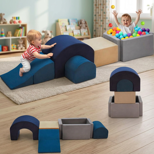 Blocs d'escalade en mousse souple personnalisés OEM, aire de jeux en mousse souple pour tout-petits, blocs d'escalade pour enfants, mobilier d'intérieur en mousse souple - Product Image 1