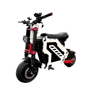 Dokma D-NOVA 14 inci 52v 60v 72v skuter 40-100km/H penjualan terlaris 2024 model baru skuter listrik motoscooter untuk dewasa