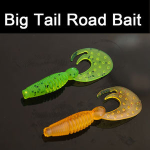 Alpha Offre Spéciale 5.5cm Ver de natation Leurre souple en PVC <span class=keywords><strong>pour</strong></span> la pêche au bar d'eau douce - Product Image 2