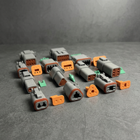 Connecteurs Femelles Étanche à Sertir Automatique Série DT 2-12 Broches en Cuivre pour PCB Modèles DT06-2S DT06-3S