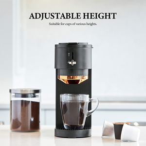 Duy Nhất Phục Vụ Cà Phê <span class=keywords><strong>Maker</strong></span> Cho K <span class=keywords><strong>Cup</strong></span> Mini Du Lịch Một Cốc Máy Pha Cà Phê Cho Nhà Bàn Nhà Bếp Hot & Iced Cà Phê <span class=keywords><strong>Maker</strong></span> - Product Image 2