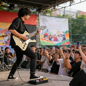 Guitarra Eléctrica Personalizada de 6 Cuerdas con Cuerpo Sólido de <span class=keywords><strong>Okumen</strong></span> para Actuaciones de Jazz y Fusión - Product Image 1