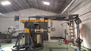 Chất lượng cao 1m 6 quay tháp nhựa quay Máy đúc với mang thành phần cốt lõi bán hàng trực tiếp đỉnh Dây chuyền sản xuất - Product Image 6