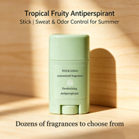 Déodorant en stick parfum frais personnalisé, désodorisation efficace 24h, formule sans alcool, marque privée OEM&ODM disponible