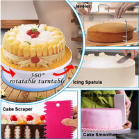 Version Améliorée 367 Pièces, Kit Professionnel de Décoration de Gâteaux pour Débutants et Amateurs de Pâtisserie