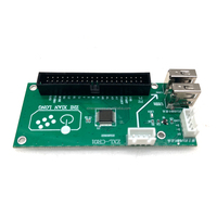 Carte USB sans latence pour 2 joueurs, compatible PC/PS3, pour console d'arcade DIY MAME, avec joystick et bouton SANWA