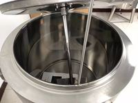 Thrive Juice Milk Boiler 60L Fungsi Pencampur 100C Pasteurisasi Susu Homogenizer Hemat Energi Operasi Otomatis 304 Stainless