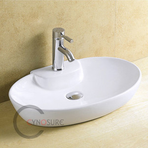 Lavabo Moderno de Cerámica Blanca para Baño, Lavabo Pequeño Suspendido en la Pared para Hotel - Product Image 6