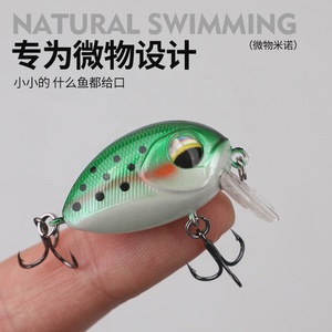 Micro oggetto 4g 4cm superficie serie pesca esca poco grasso pesciolino galleggiante muso affilato per pesce di acqua salata Topmouth Culter Luo - Product Image 5