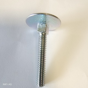 Lớn Đầu phẳng Bolt vận chuyển Bolt thang máy Bolt 1/4-20 UNC chủ đề mạ kẽm - Product Image 3