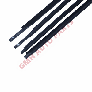 Window Weatherstrip for Toyotas <strong>Vios</strong>/Belta for Yaris Sedan Outer Side Glass Rubber Sealing Strips Black - Product Image 3