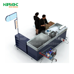 Comptoir de caisse motorisé à haute efficacité avec longueur de courroie personnalisable - Product Image 6