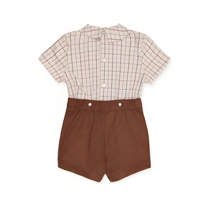 Nuovo controllo Set per bambini girocollo Set per bambini due pezzi ragazzi vestiti per bambini <span class=keywords><strong>4</strong></span> <span class=keywords><strong>anni</strong></span> abiti per neonati vestiti per bambini 0-12 mesi - Product Image 2