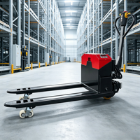 Chariot élévateur à palettes électrique autoporté 3T 48V à batterie, longueur 1800 mm, certifié CE, QMIGA Global Supply