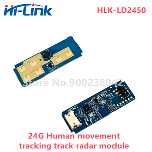Nhà Máy hot-bán hi-liên kết mới 24g fmcw mmwave con người micro-motion khoảng cách + Mô-đun cảm biến HLK-LD2450 Kit kiểm tra góc + Cảm biến tốc độ - Product Image 3