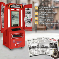 Machine à photos souvenirs personnalisée RaiseFun, style rétro, impression instantanée, pour événements et sites touristiques