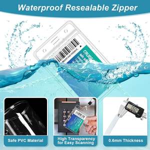 Porte-badge d'identification en nylon en gros avec crochet et cordon, résistant à l'eau, tendance, pour le bureau, l'école et les voyages - Product Image 5