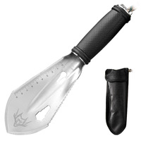 Petite pelle multifonctionnelle d'extérieur ; Mini pelle portable pour creuser des légumes et fouiller la plage ; Petite pelle pour le jardinage domestique