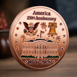 Moneda Conmemorativa del 250 Aniversario de la Estatua de la Libertad, Moneda Patriótica Coleccionable Estadounidense, Lista para Enviar y Grabable - Product Image 6