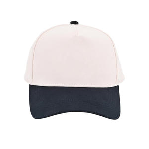 Casquette de camionneur personnalisée Colorblock 5 panneaux 100% coton casquette unisexe réglable respirante pour les activités de plein air décontractées quatre saisons - Product Image 2