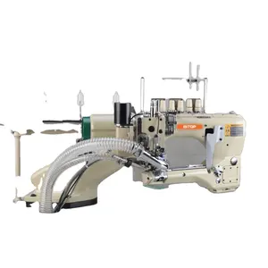 BT-62GD-AC 4 needle 6 thread flat seamer feed off the arm industrial sewing machines with auto trimmer