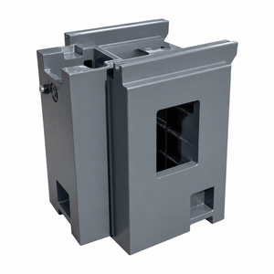 Fonderie en fonte d'acier gris sur mesure de qualité supérieure et robuste pour base et plateau de machine CNC - Product Image 3