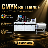 Mesin Printer UV Digital Otomatis untuk Cangkir Teh Plastik Kecil CSJ-U501i dengan Sistem Pengumpanan Cerdas
