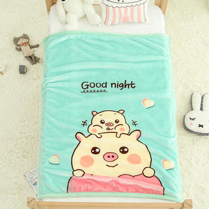 All Season Baby Blanket Knitted Soft Warm Comfortable Antibacterial Portable American Animal <strong>Holiday</strong> Pattern 100% Polyester - Product Image 6